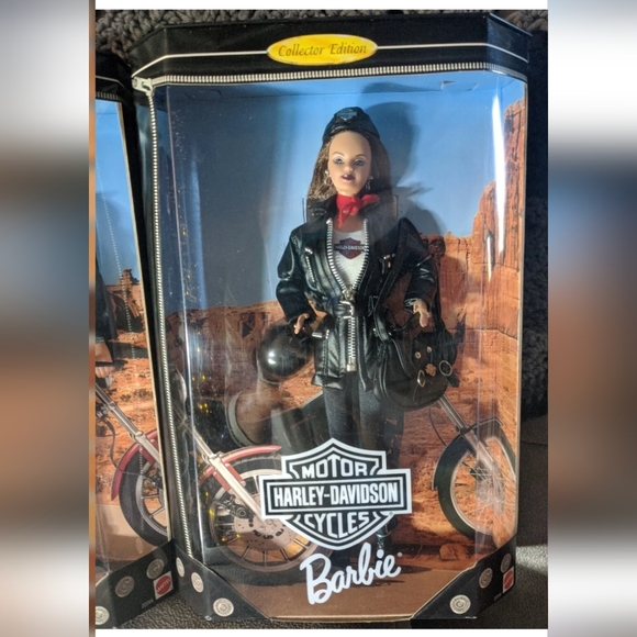 Barbie Other - Barbie Vintage Harley Davidson Collector Limited Edition Doll 1998 New in Box.